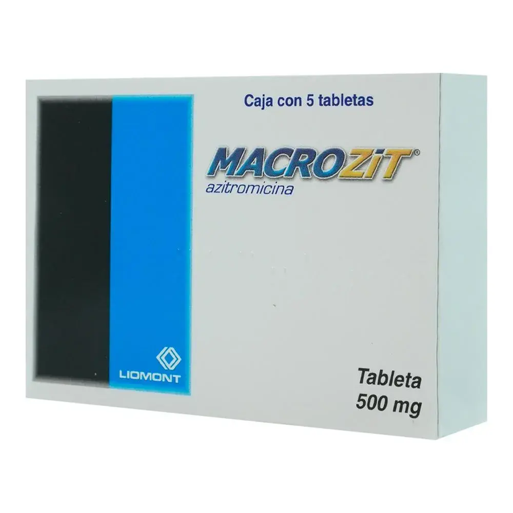 MACROZIT 500MG TABLETAS CON 5