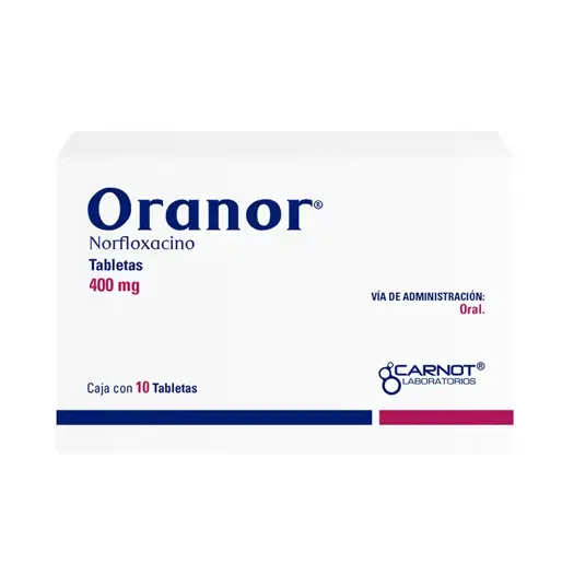 ORANOR 400MG TABLETAS CON 10
