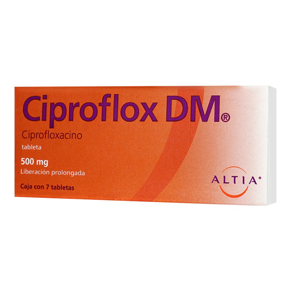 CIPROFLOX MD 500MG TABLETAS CON 7