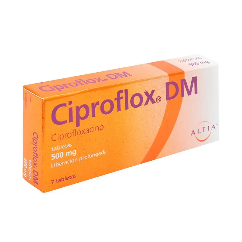 CIPROFLOX MD 500MG TABLETAS CON 7