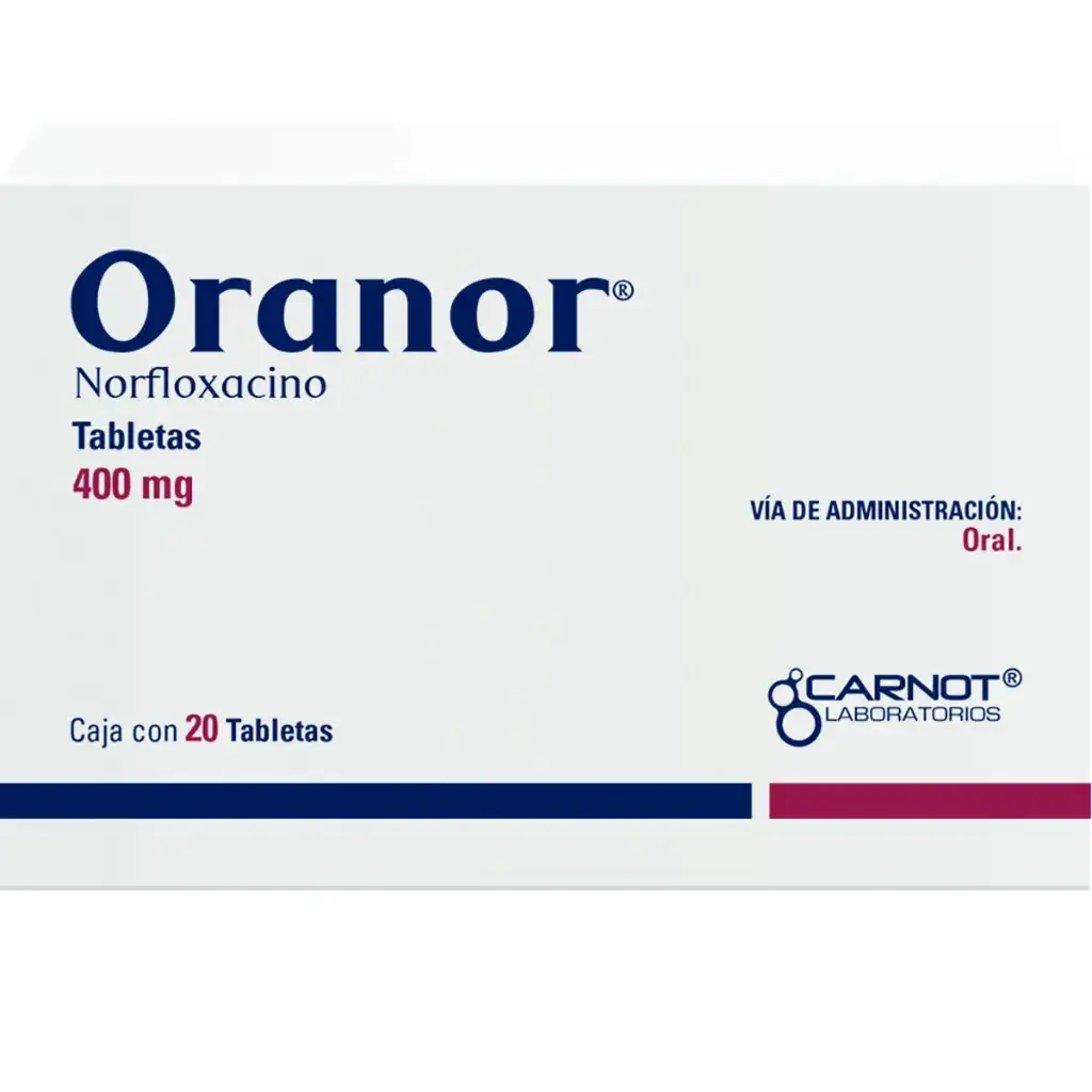 ORANOR 400MG TABLETAS CON 20