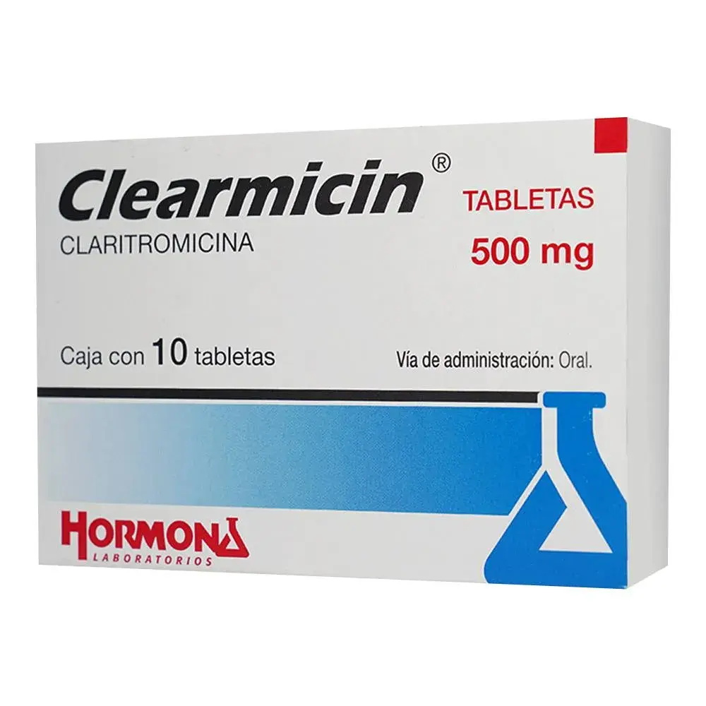 CLEARMICIN 500MG TABLETAS C/10