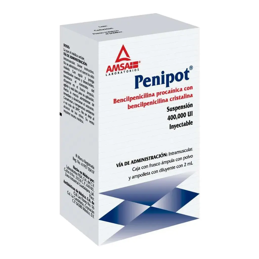 PENIPOT 400 000UI AMPULA CON 1 (GI)