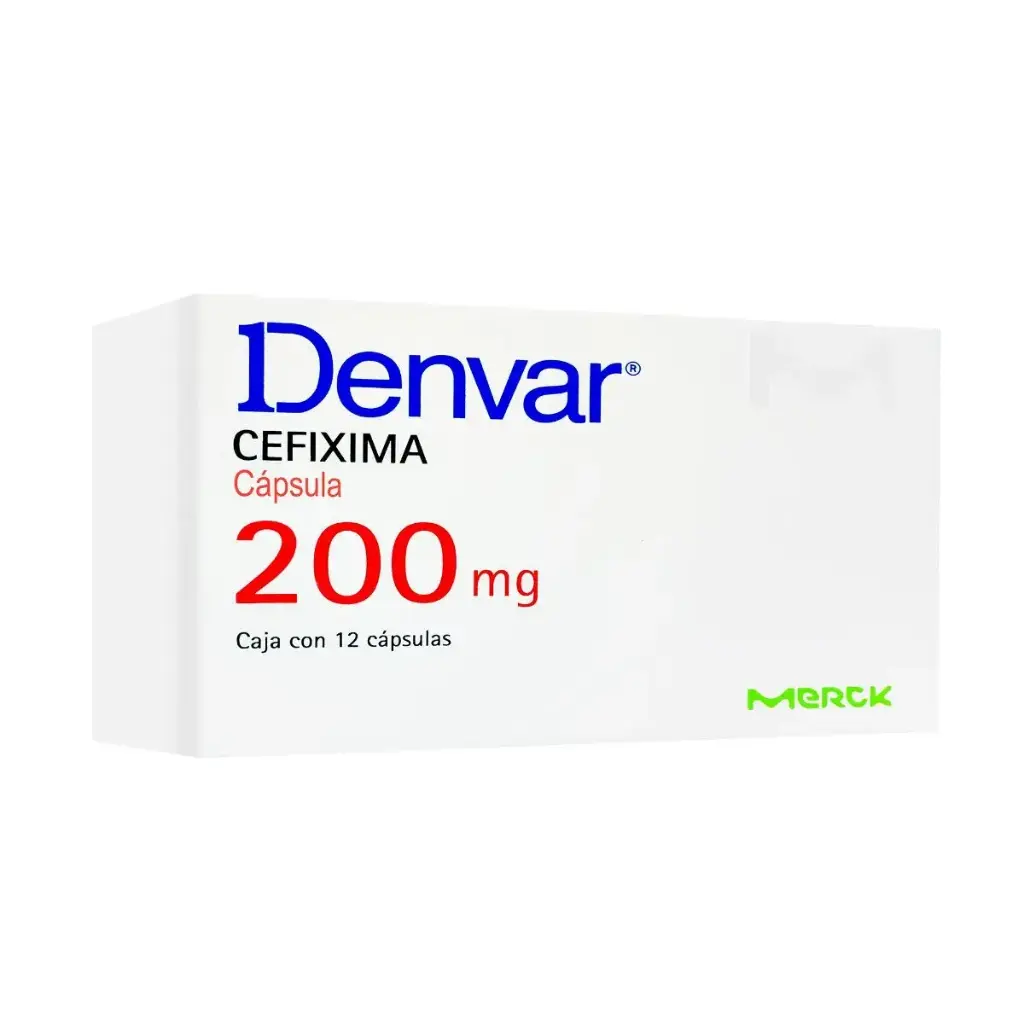 DENVAR 200MG CAPSULAS C/12