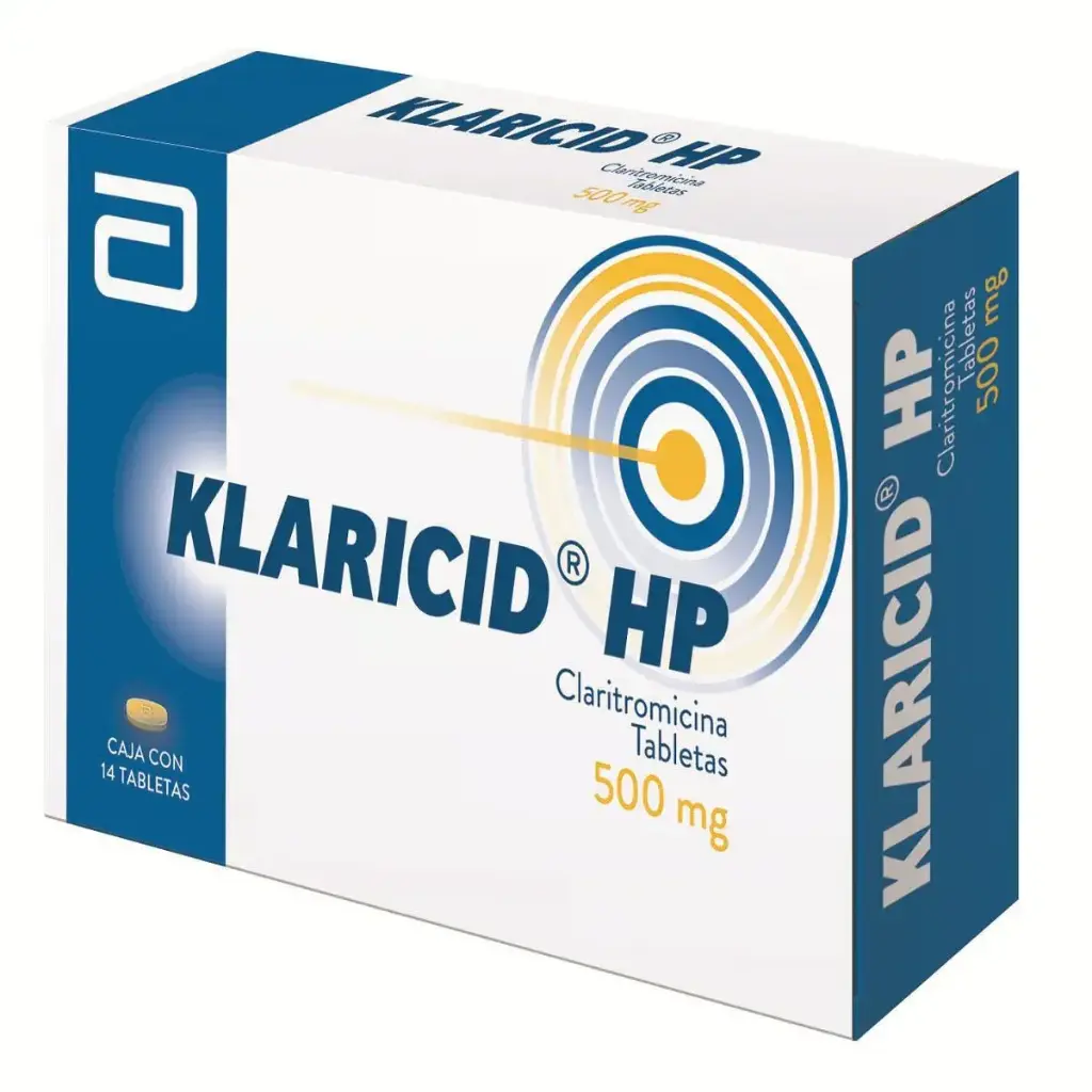 KLARICID HP 500MG TABLETAS CON 14