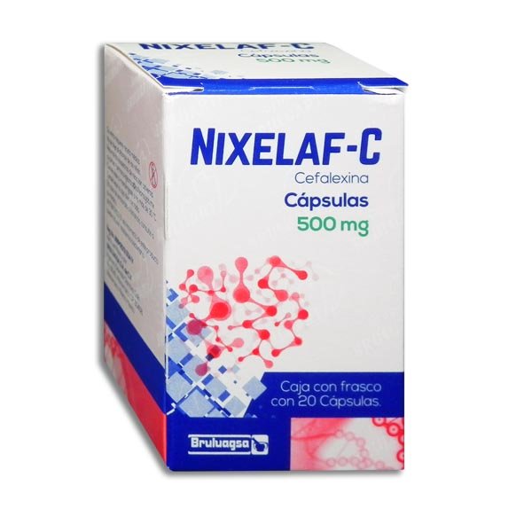 NIXELAF-C CAPSULAS 500MG C/20 (GI)