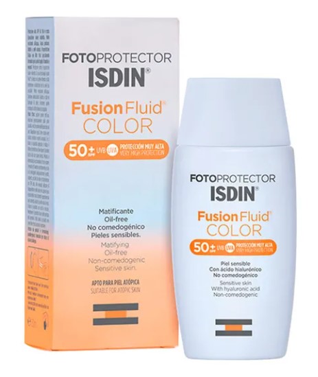 ISDIN FOTOPROTECTOR CREMA FUSION FLUID COLOR 50ML