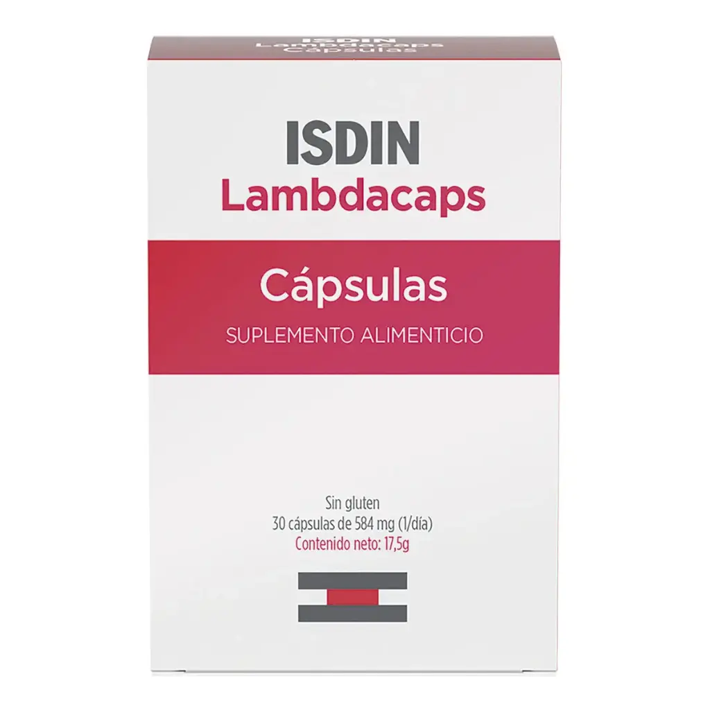 ISDIN LAMBDACAPS CAPSULAS CON 30 