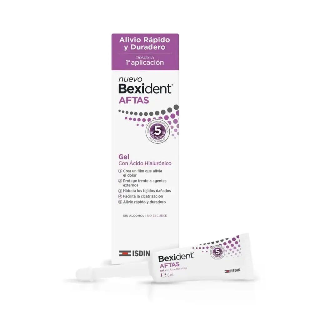 BEXIDENT AFTAS 5 ACCIONES GEL 8ML 