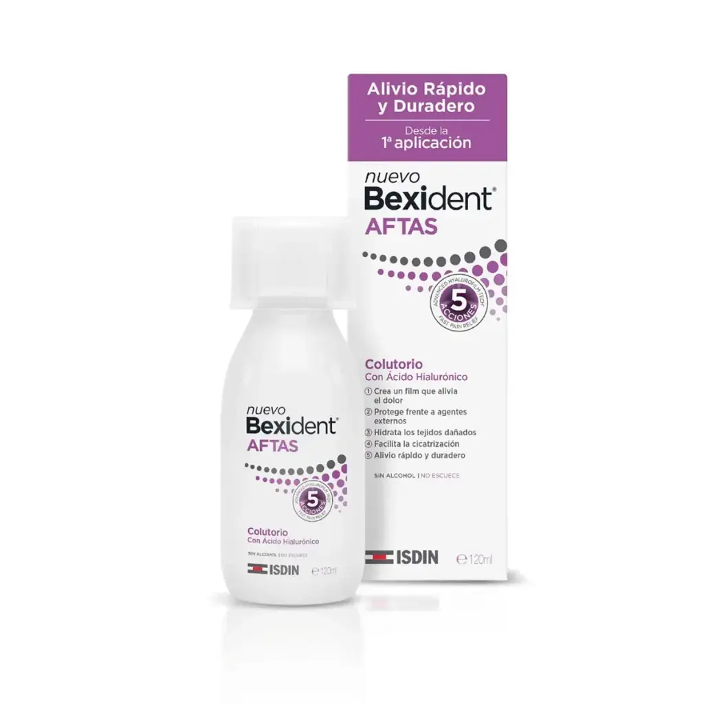 BEXIDENT ISDIN AFTAS 5ACC 120ML