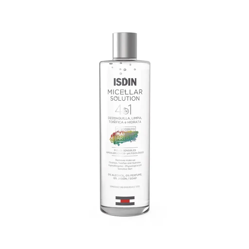 AGUA MICELAR ISDIN SOLUCION 4EN1 400ML