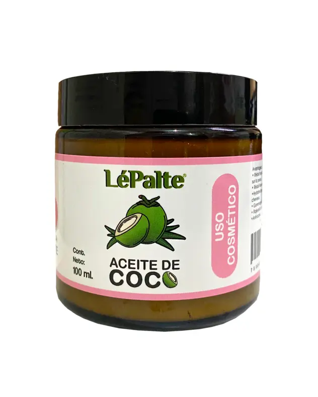 DESMAQUILLANTE DE ACEITE DE COCO LEPALTE 