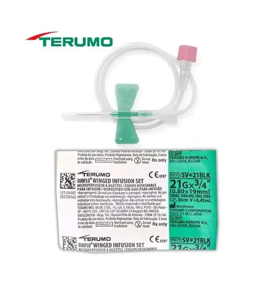 MARIPOSA 21G VERDE TERUMO CON 1