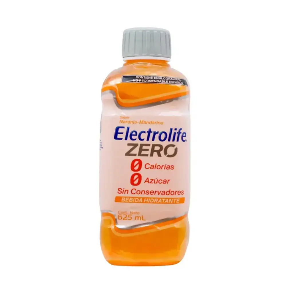 ELECTROLIFE ZERO NARANJA-MANDARINA 625ML