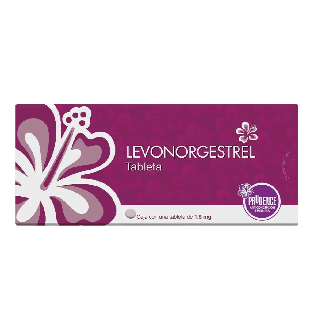 LEVONORGESTREL PRUDENCE 1.5MG TABLETAS CON 1