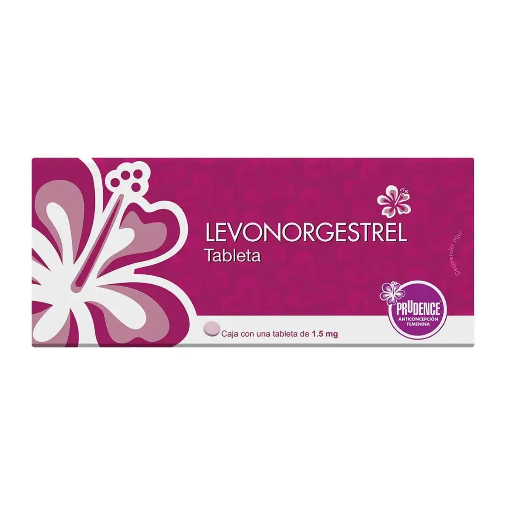 LEVONORGESTREL PRUDENCE 1.5MG TABLETAS CON 1