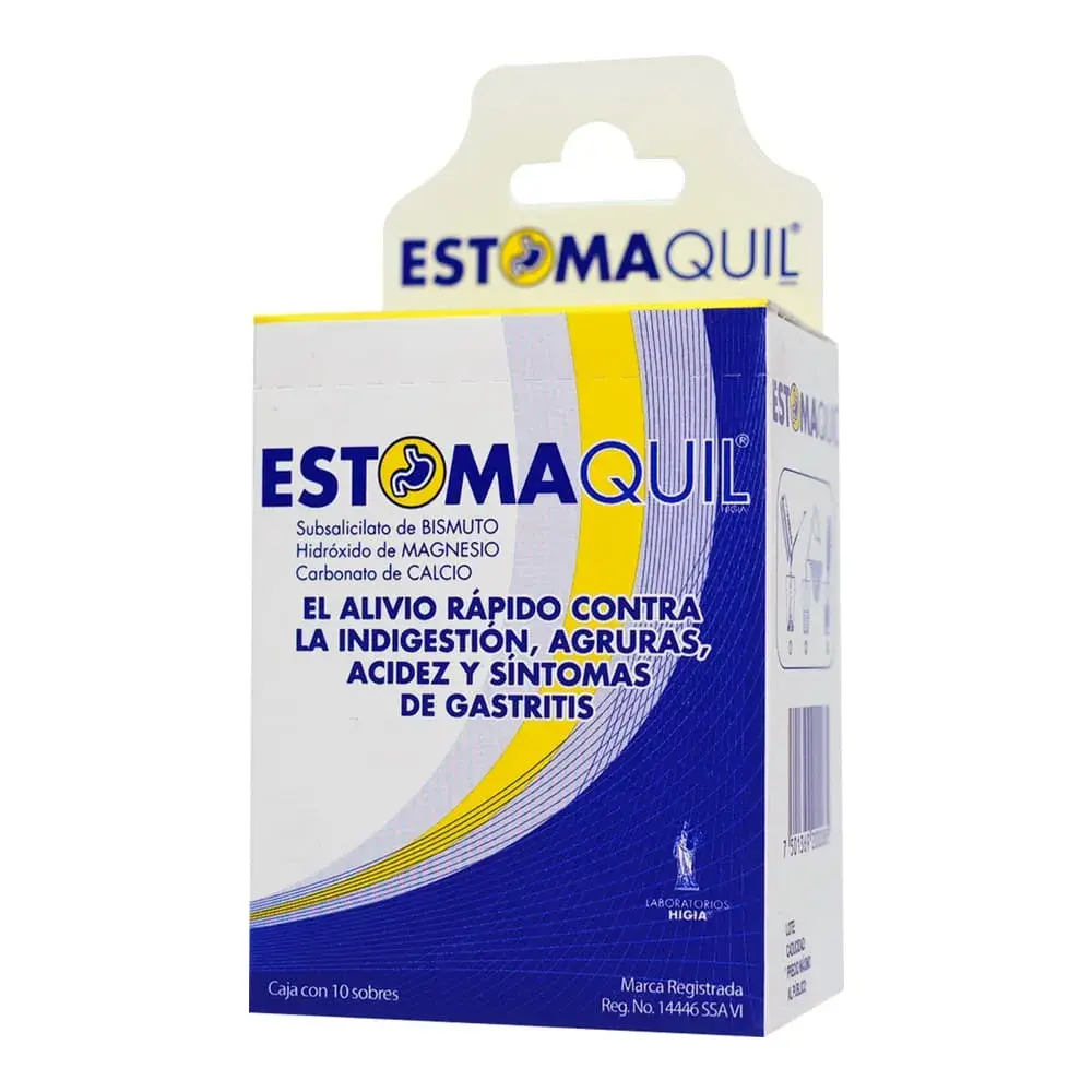ESTOMAQUIL POLVO SOBRES CON 10
