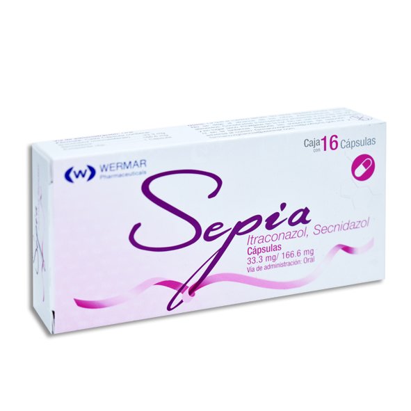 SEPIA 33.3/166.6MG CAPSULAS C/16 (GI)