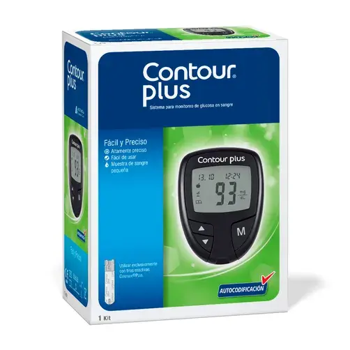 CONTOUR PLUS GLUCOMETRO KIT