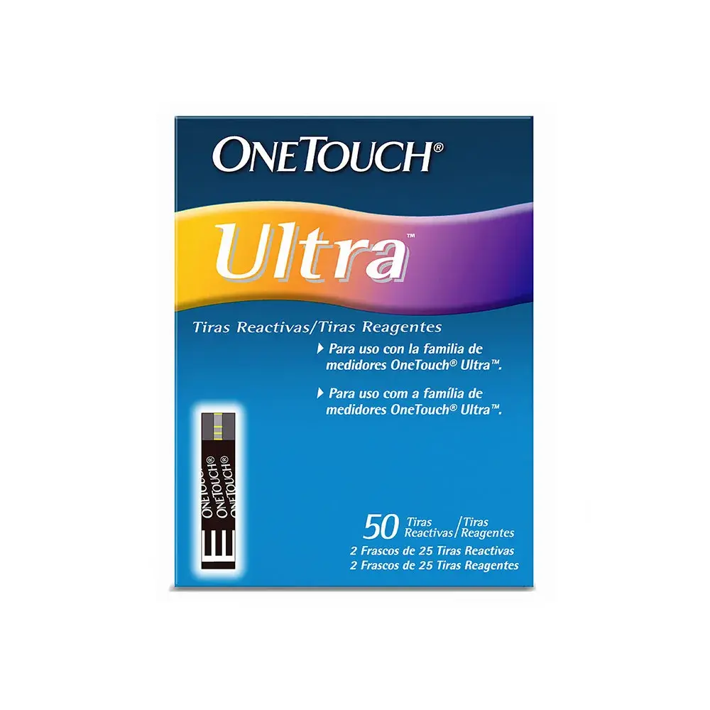 ONE TOUCH ULTRA TIRAS REA CON 50
