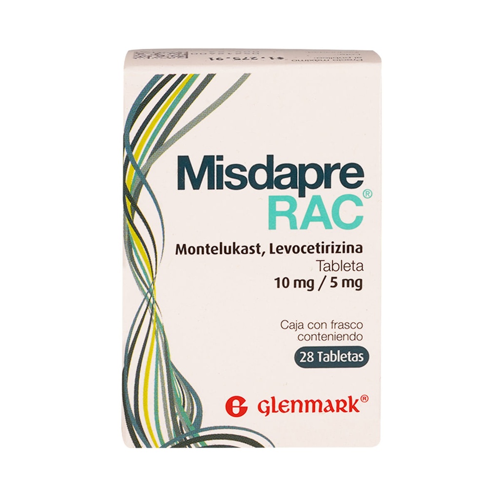 MISDAPRE RAC 10/5MG TABLETAS CON 28