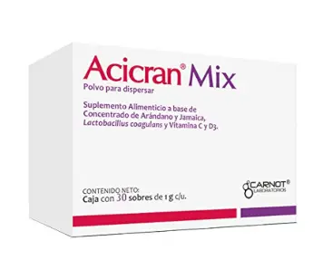 ACICRAN MIX SUPLEMENTO ALIMENTICIO POLVO SOBRES CON 30