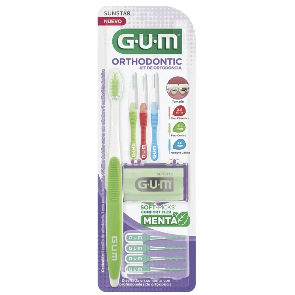 CEPILLO DENTAL GUM KIT ORTODONCIA