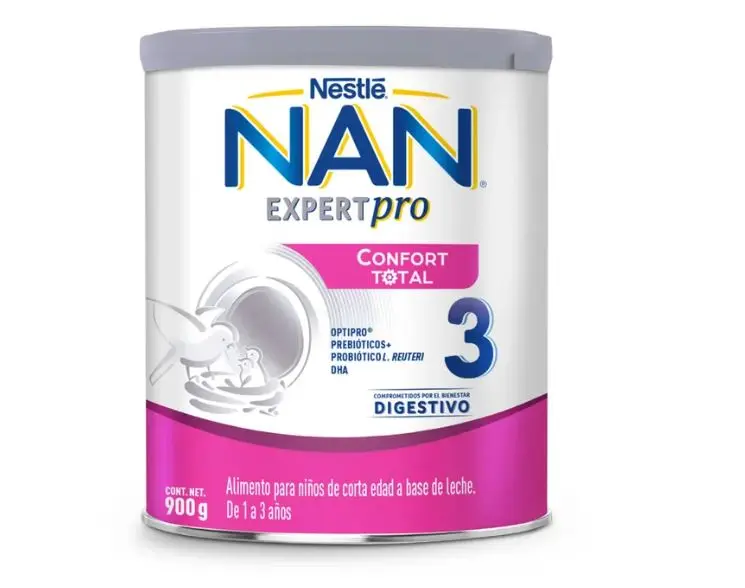 LECHE NAN 3 EXPERTPRO CONFORT TOTAL 900G
