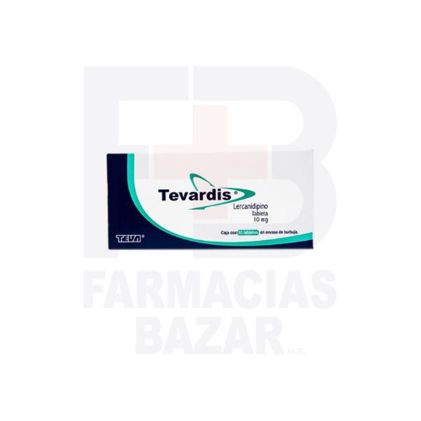 TEVARDIS 10 MG TABLETAS CON 30