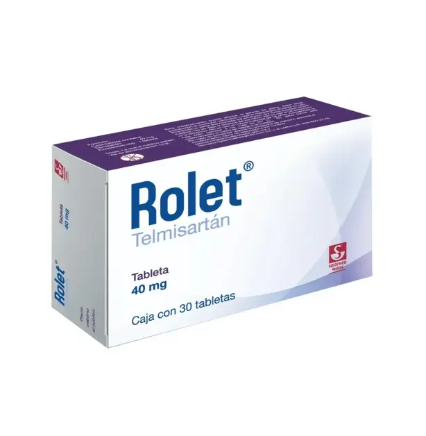 ROLET 40MG TABLETAS CON 30