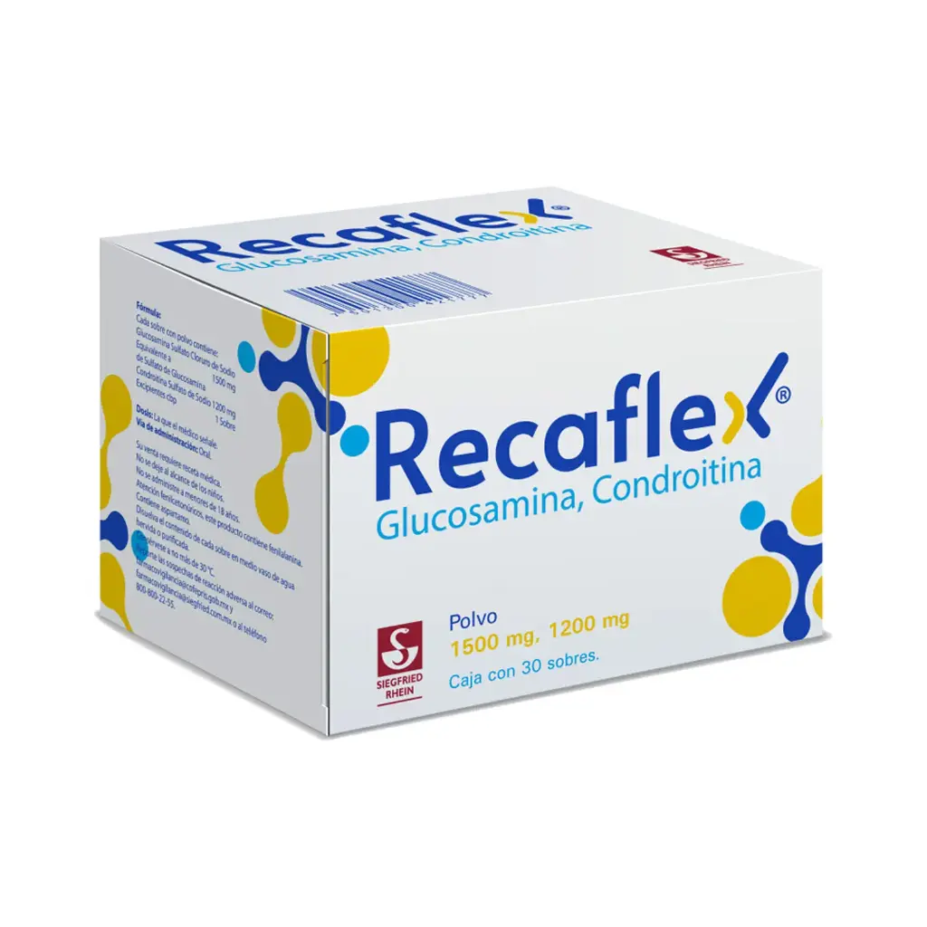 RECAFLEX - 30 SOBRES DE POLVO (GLUCOSAMINA Y CONDROITINA)