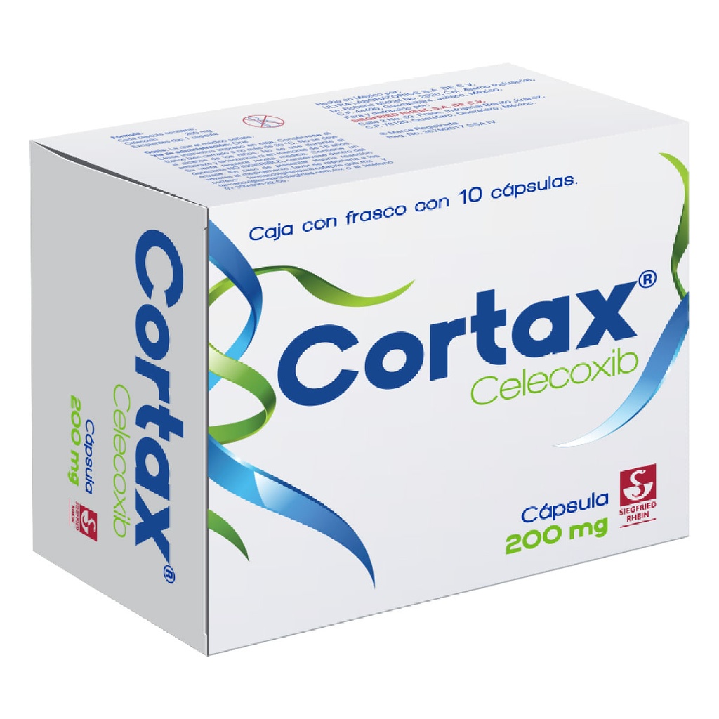 CORTAX 200MG CAPSULAS CON 10