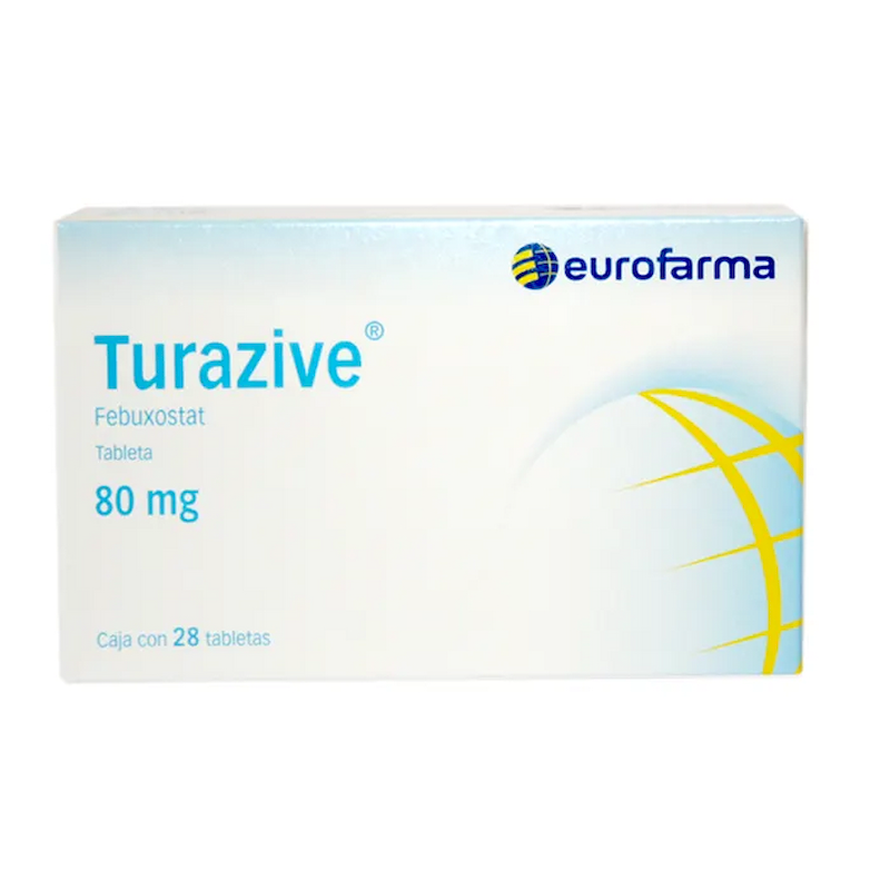 TURAZIVE 80MG TABLETAS CON 28