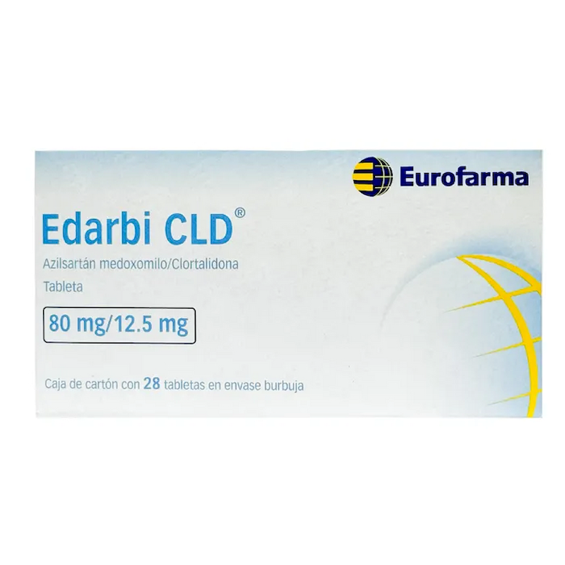 EDARBI CLD 80/12.5MG TABLETAS CON 28