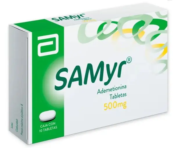 SAMYR 500MG COMPRIMIDOS CON 10