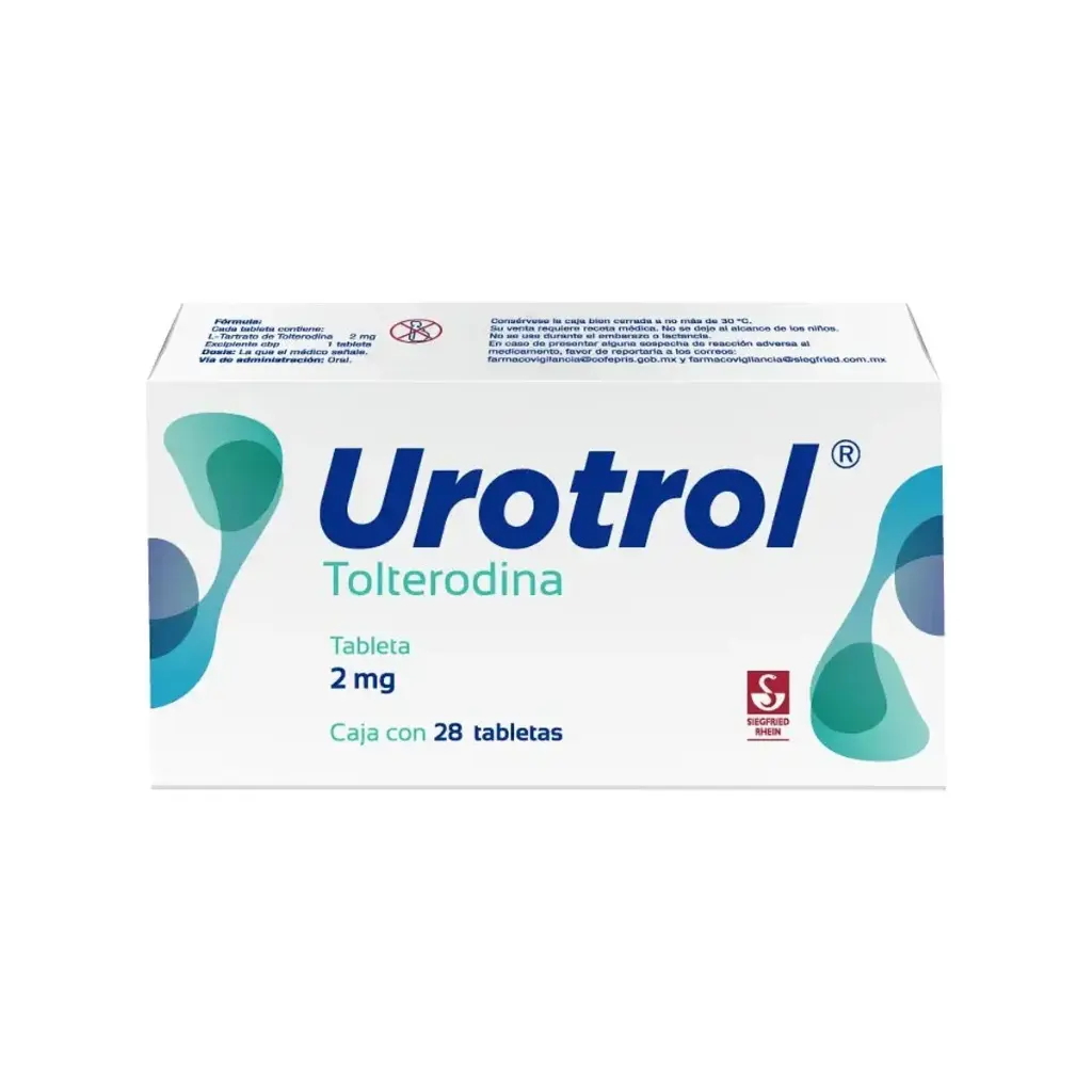 UROTROL 2MG TABLETAS CON 28