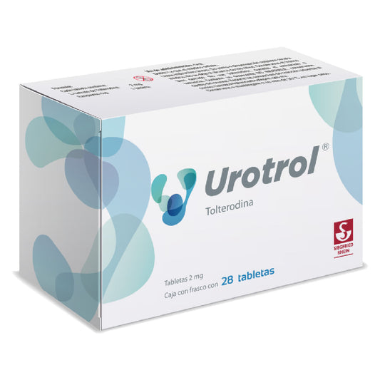 UROTROL 2MG TABLETAS CON 28