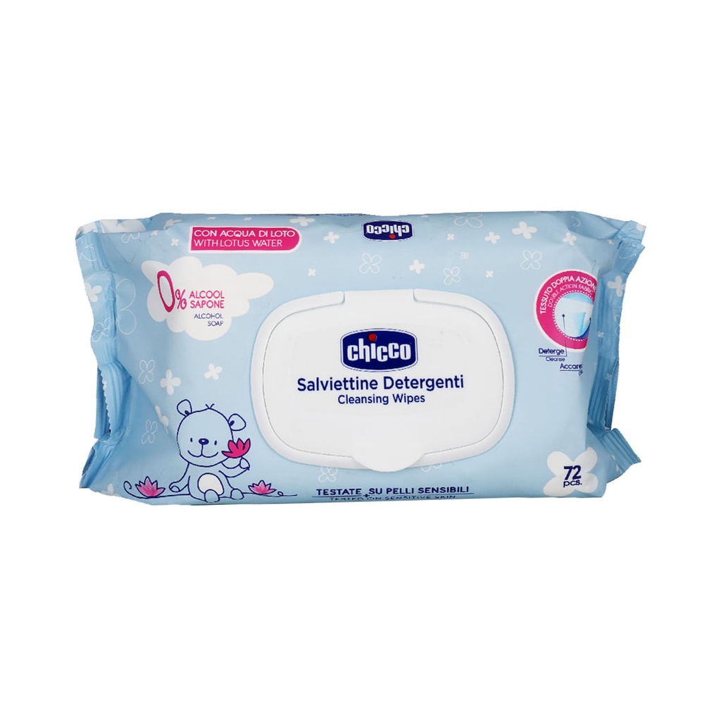 TOLLAS HUMEDAS CHICCO LIMPIADORAS CON 72