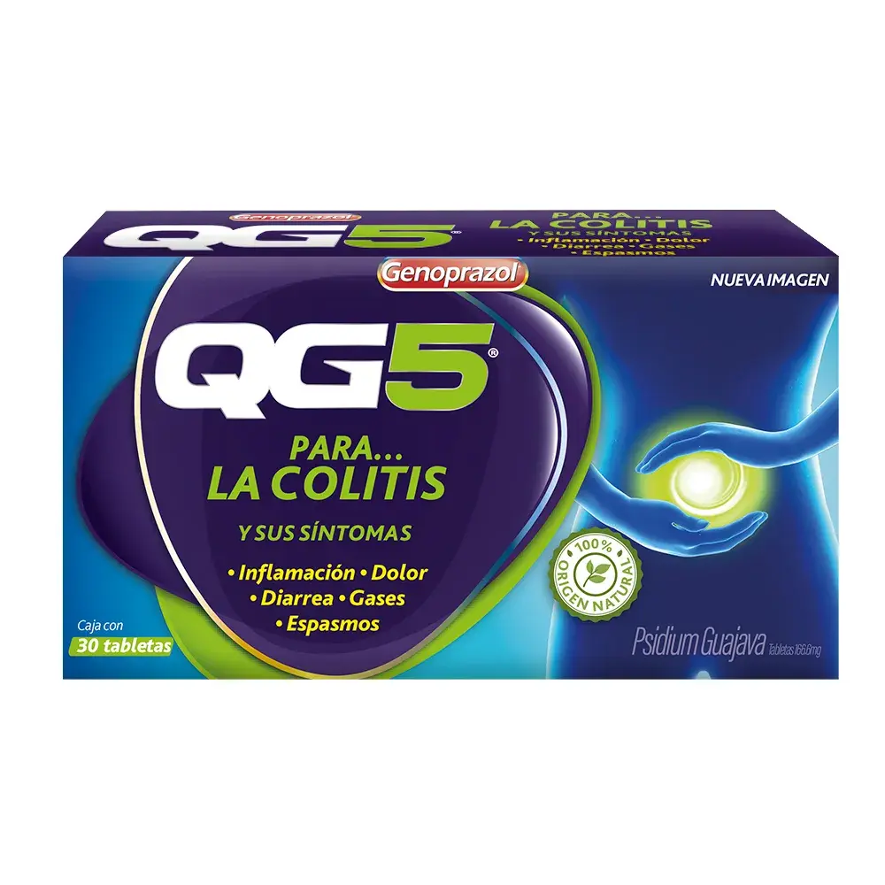QG5 166.6/1MG TABLETAS CON 30