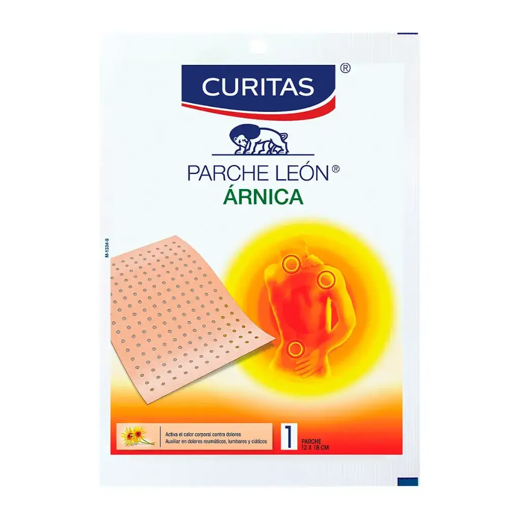 PARCHE LEON CURITAS ARNICA1