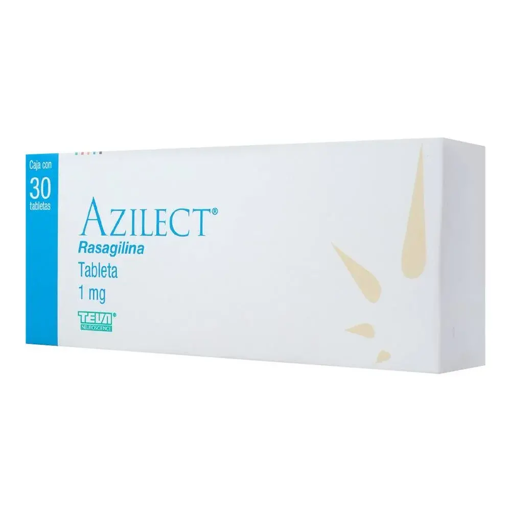 AZILECT 1MG TABLETAS CON 30