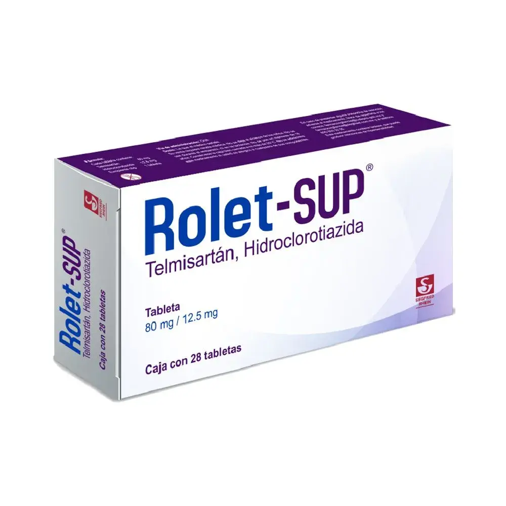 ROLET-SUP 80/12.5MG TABLETAS CON 28