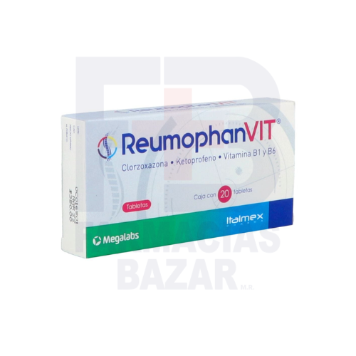 REUMOPHAN VIT 50/250MG TABLETAS CON 20