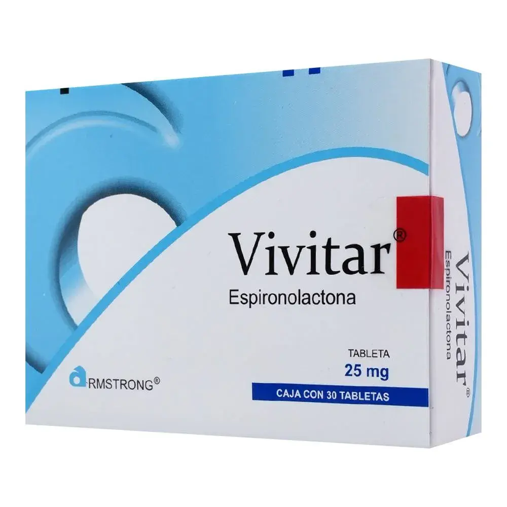 VIVITAR 25MG TABLETAS CON 30
