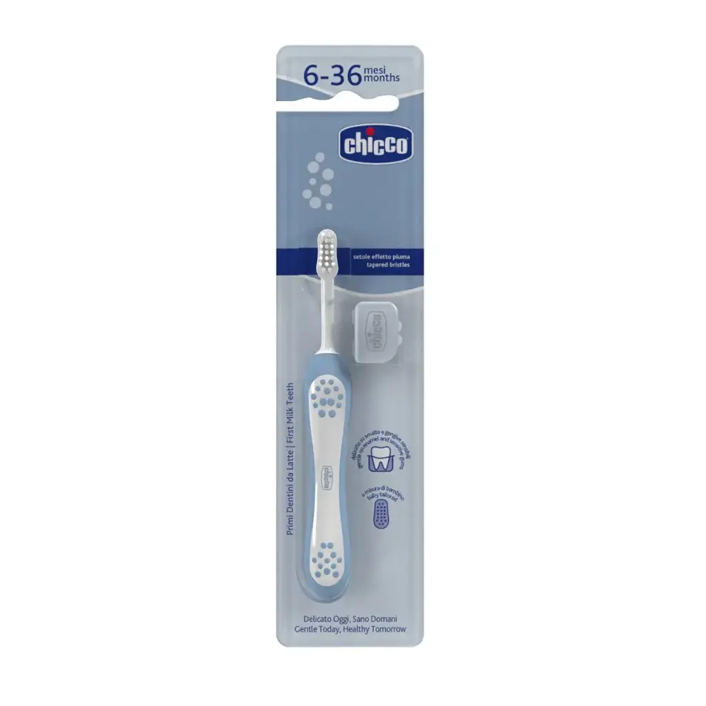 CEPILLO DENTAL CHICCO AZUL INDIGO 6-36 MESES