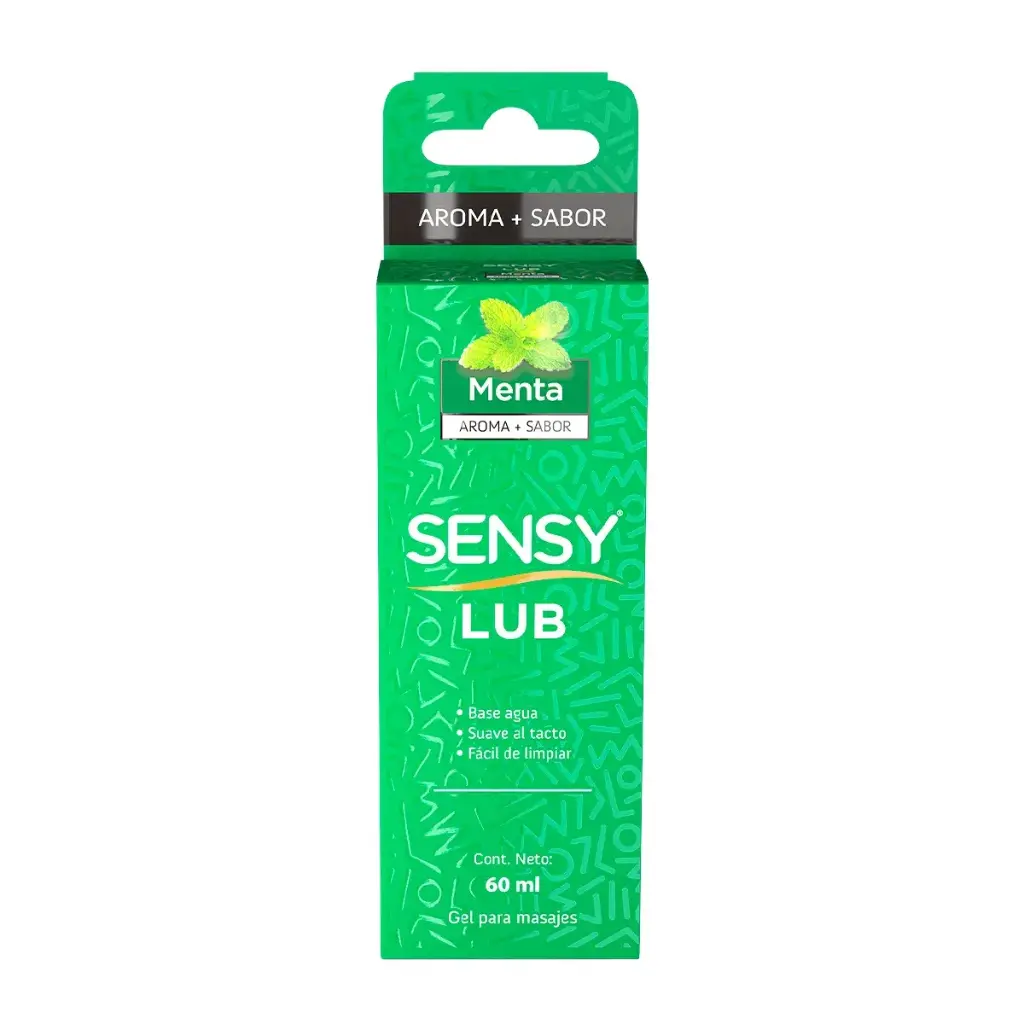 GEL SENSY LUBRICANTE PARA MASAJE MENTA 60ML