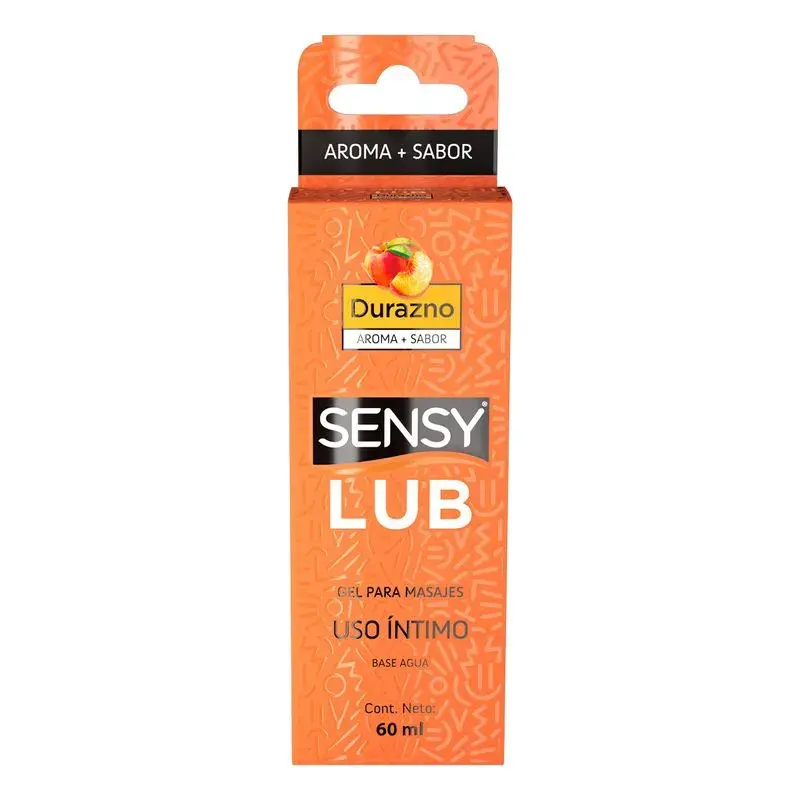 SENSY LUBRICANTE DURAZNO 60ML