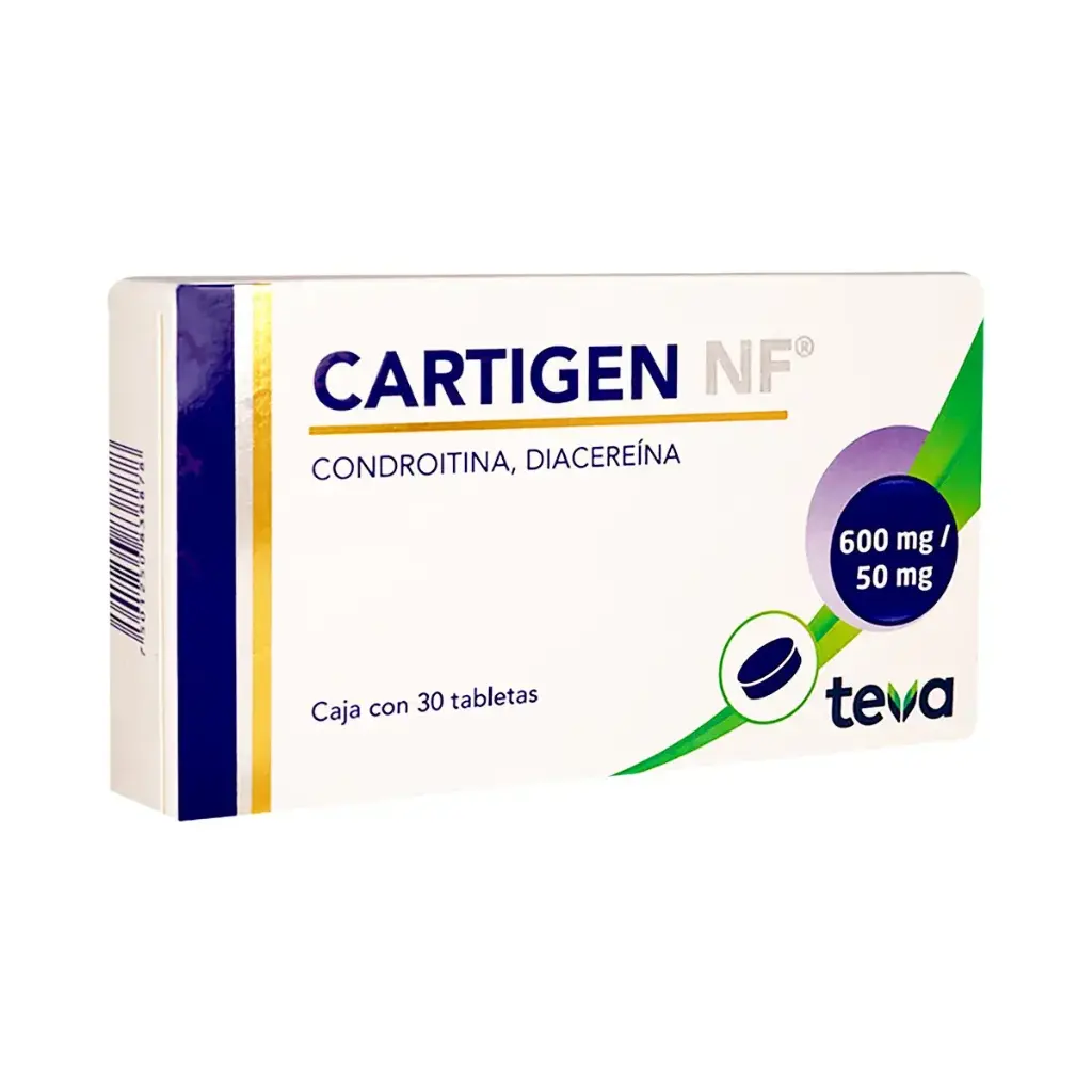 CARTIGEN NF 600/50MG TABLETAS CON 30