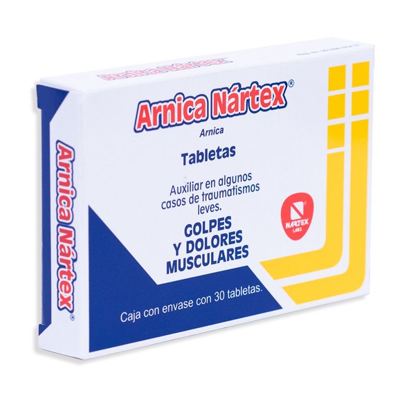 ARNICA NARTEX TABLETAS C/30