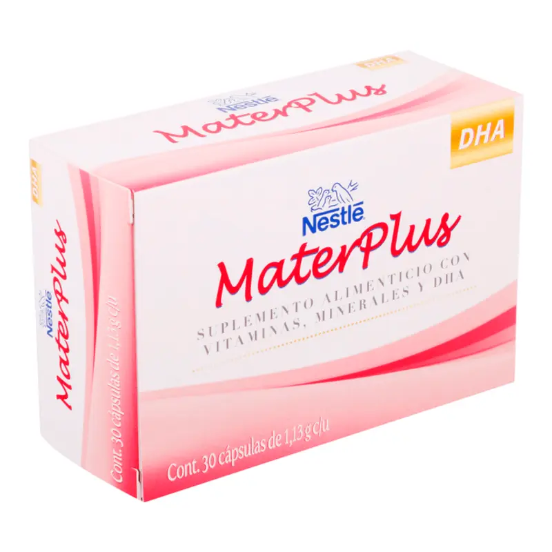 MATERPLUS SUPLEMENTO ALIMENTICIO CAPSULAS CON 30